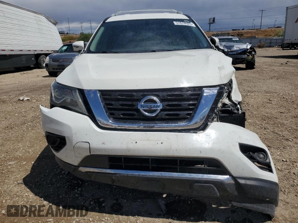 2020 Nissan Pathfinder S with VIN 5N1DR2AN8LC606481, listed as a Copart auction lot 57678925 with 61,108 mi miles and Salvage title. Bid and sale history available at DreamBid. Image 5.