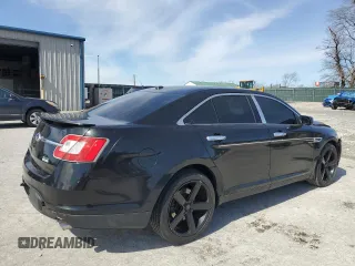 2011 Ford Taurus SHO with VIN 1FAHP2KT0BG142303, listed as a Copart auction lot 48076275 with 217,980 mi miles and Salvage Title. Bid and sale history available at DreamBid. Image 3.