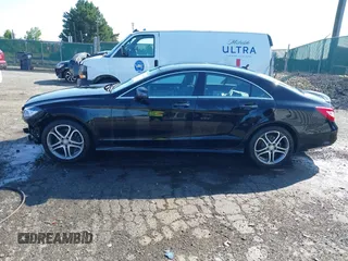 2015 Mercedes-Benz CLS 400 with VIN WDDLJ6HB3FA153077, listed as a IAAI auction lot 42537583 with 56,404 mi miles and . Bid and sale history available at DreamBid. Image 15.