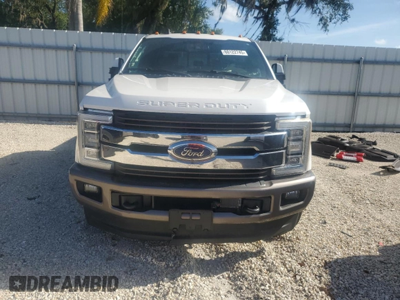2019 Ford F-350 XL with VIN 1FT8W3DT9KEC28477, listed as a Copart auction lot 60122745 with Not provided miles and Salvage title. Bid and sale history available at DreamBid. Image 5.