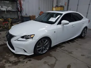 2014 Lexus IS 350 with VIN JTHCE1D2XE5003044, listed as a IAAI auction lot 41005435 with 131,817 mi miles. Bid and sale history available at carsss.com. Image 18.