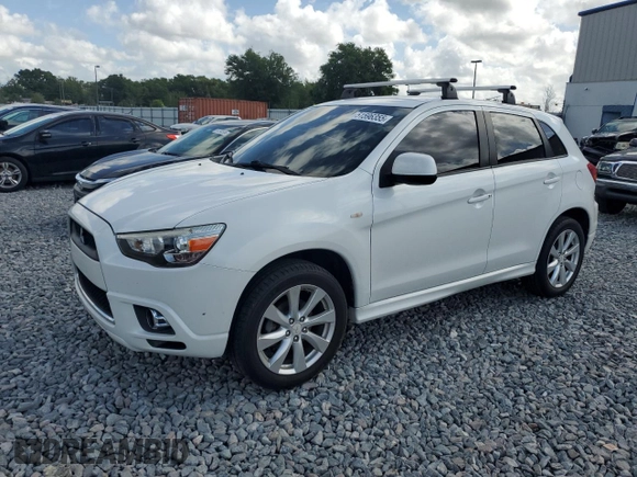 2012 Mitsubishi Outlander Sport SE with VIN JA4AP4AU9CZ005989, listed as a Copart auction lot 51596355 with 88,512 mi miles and Salvage Title. Bid and sale history available at carsss.com. Image 1.