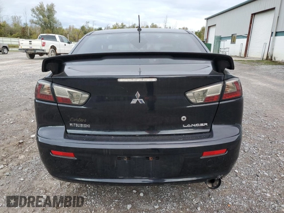 2011 Mitsubishi Lancer GTS with VIN JA32U8FW4BU035092, listed as a Copart auction lot 72950754 with Not Provided miles and Salvage Title. Bid and sale history available at carsss.com. Image 6.