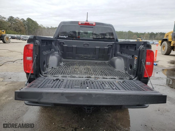 2022 Chevrolet Colorado 2WD Z71 with VIN 1GCGSDEN5N1244586, listed as a Copart auction lot 89294755 with 52,120 mi miles and Salvage Title. Bid and sale history available at carsss.com. Image 6.