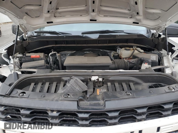2021 Chevrolet Silverado 1500 Custom with VIN 1GCRWBEH9MZ122437, listed as a Copart auction lot 86158574 with 31,865 mi miles and Salvage Title. Bid and sale history available at DreamBid. Image 11.