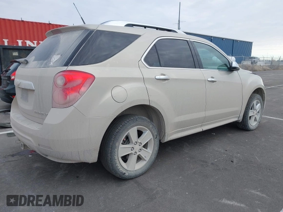 2012 Chevrolet Equinox LTZ with VIN 2GNFLGEK0C6316974, listed as a IAAI auction lot 41300543 with 107,092 mi miles. Bid and sale history available at carsss.com. Image 4.