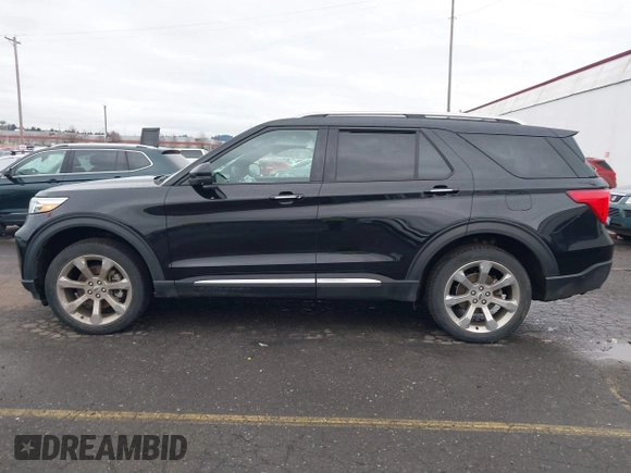 2020 Ford Explorer Platinum with VIN 1FM5K8HCXLGB75036, listed as a IAAI auction lot 41592792 with 40,507 mi miles. Bid and sale history available at carsss.com. Image 14.