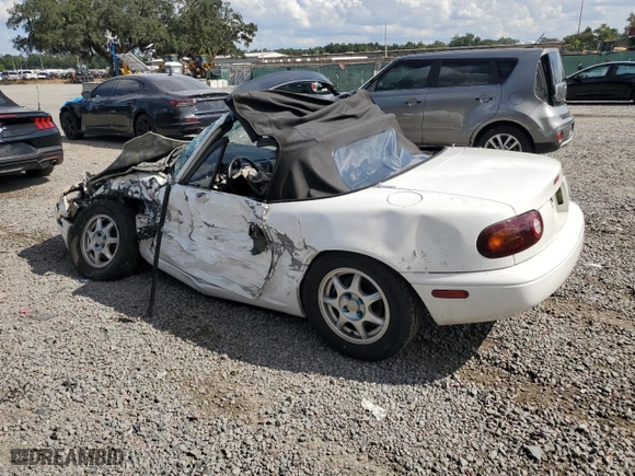 1991 Mazda MX-5 Miata Special Edition with VIN JM1NA3516M1216635, listed as a Copart auction lot 73003054 with 142,383 mi miles and Non Repairable. Bid and sale history available at carsss.com. Image 2.