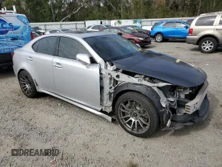 2010 Lexus IS 350 with VIN JTHBE5C2XA5024202, listed as a Copart auction lot 89040045 with Not Provided miles and Salvage Title. Bid and sale history available at DreamBid. Image 4.