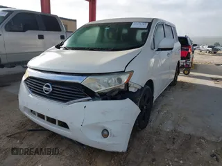 2014 Nissan Quest S with VIN JN8AE2KP4E9105188, listed as a IAAI auction lot 41691761 with 178,057 mi miles. Bid and sale history available at carsss.com. Image 2.