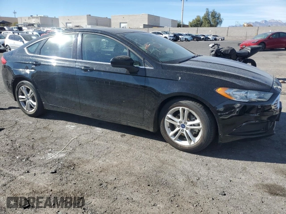 2018 Ford Fusion SE with VIN 3FA6P0H76JR249420, listed as a Copart auction lot 80691044 with 110,126 mi miles and Clean Title. Bid and sale history available at carsss.com. Image 4.