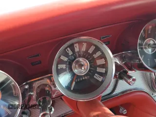 1961 Ford Thunderbird with VIN 1Y73Z112797, listed as a Copart auction lot 77574894 with 22,246 mi miles and Salvage Title. Bid and sale history available at DreamBid. Image 9.