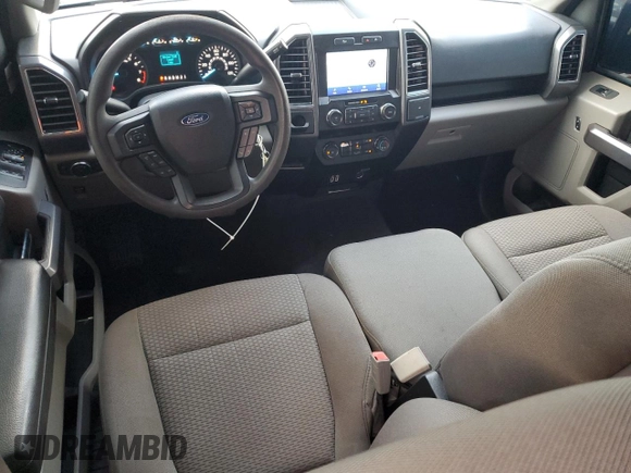 2020 Ford F-150 XL with VIN 1FTEW1CB0LFA29295, listed as a Copart auction lot 43240745 with 96,860 mi miles and Non Repairable. Bid and sale history available at carsss.com. Image 8.