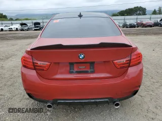 2016 BMW 4 Series 435i with VIN WBA3R1C54GK529351, listed as a Copart auction lot 53842235 with 94,757 mi miles and Salvage title. Bid and sale history available at DreamBid. Image 6.