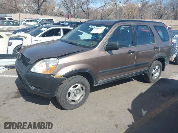 2003 Honda CR-V LX with VIN JHLRD68543C004962, listed as a IAAI auction lot 41756428 with 155,382 mi miles and . Bid and sale history available at DreamBid. Image 2.