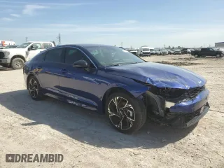 2025 Kia K5 GT-Line with VIN KNAG64J75S5270795, listed as a Copart auction lot 48151125 with 3,651 mi miles and Salvage Title. Bid and sale history available at carsss.com. Image 4.