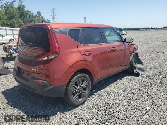 2021 Kia Soul S with VIN KNDJ23AU2M7795213, listed as a Copart auction lot 54434665 with 77,657 mi miles and Non Repairable. Bid and sale history available at carsss.com. Image 3.