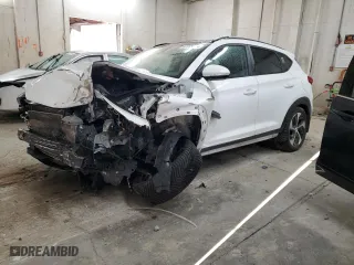 2018 Hyundai Tucson Value with VIN KM8J33A27JU715327, listed as a Copart auction lot 87162104 with 59,346 mi miles and Salvage Title. Bid and sale history available at carsss.com. Image 1.