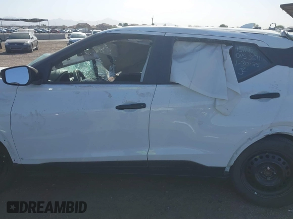 2024 Nissan Kicks S with VIN 3N1CP5BV1RL584331, listed as a IAAI auction lot 41748195 with Not Provided miles. Bid and sale history available at carsss.com. Image 14.