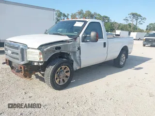 2005 Ford F-250 with VIN 1FDNF20525EA87904, listed as a IAAI auction lot 42137022 with 406,407 mi miles and . Bid and sale history available at DreamBid. Image 2.