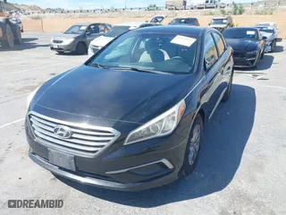 2016 Hyundai Sonata 2.4L SE with VIN 5NPE24AF8GH391938, listed as a IAAI auction lot 41870095 with 163,684 mi miles. Bid and sale history available at carsss.com. Image 20.