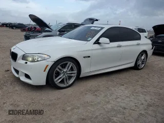 2013 BMW 5 Series 535i with VIN WBAFR7C50DC827773, listed as a Copart auction lot 47591385 with 132,510 mi miles and Salvage Title. Bid and sale history available at DreamBid. Image 1.