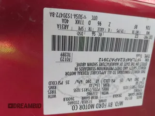 2010 Ford Ranger XLT with VIN 1FTLR4FE2APA73912, listed as a IAAI auction lot 42178909 with 384,684 mi miles and . Bid and sale history available at DreamBid. Image 9.