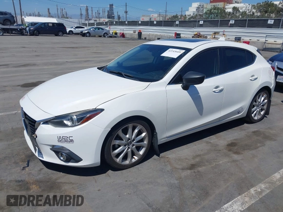 2015 Mazda 3 S Grand Touring with VIN JM1BM1M39F1233093, listed as a IAAI auction lot 42245609 with 137,487 mi miles and . Bid and sale history available at DreamBid. Image 17.