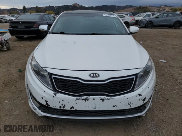 2013 Kia Optima Hybrid LX with VIN KNAGM4AD5D5057778, listed as a Copart auction lot 82169854 with 175,954 mi miles and Salvage Title. Bid and sale history available at carsss.com. Image 5.