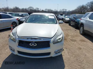 2017 Infiniti Q70 3.7 with VIN JN1BY1PR4HM210734, listed as a IAAI auction lot 41781440 with 146,030 mi miles and . Bid and sale history available at DreamBid. Image 6.
