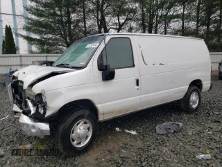 2013 Ford Econoline Cargo Commercial z VIN 1FTNE2EW8DDB03942, wystawiony jako Copart lot #81302434 z przebiegiem 126 461 mil mil oraz Szkoda całkowita • Salvage title. Historia ofert i sprzedaży dostępna na DreamBid. Obrazek 1.
