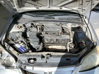 2002 Honda Civic LX with VIN 1HGES15562L047000, listed as a Copart auction lot 46567405 with 224,963 mi miles and Salvage Title. Bid and sale history available at DreamBid. Image 11.