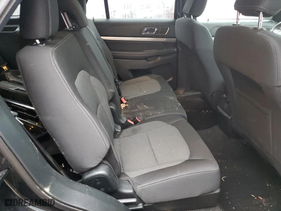 2018 Ford Explorer XLT with VIN 1FM5K8DH7JGC59605, listed as a Copart auction lot 77468614 with 60,136 mi miles and Salvage Title. Bid and sale history available at carsss.com. Image 11.