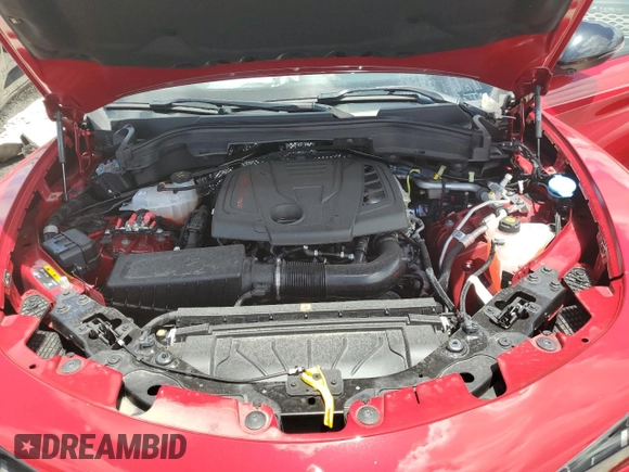 2024 Alfa Romeo Stelvio Ti z VIN ZASPAKBN7R7D70650, wystawiony jako Copart lot #63220614 z przebiegiem 8 078 mil mil oraz Nie do naprawy • Non repairable. Historia ofert i sprzedaży dostępna na DreamBid. Obrazek 12.