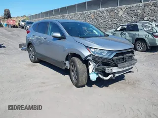 2019 Honda CR-V EX with VIN 5J6RW1H5XKA003863, listed as a IAAI auction lot 41424720 with 1 mi miles. Bid and sale history available at carsss.com. Image 1.