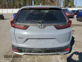 2022 Honda CR-V EX-L with VIN 7FARW1H83NE011741, listed as a Copart auction lot 47458685 with 47,179 mi miles and Salvage Title. Bid and sale history available at carsss.com. Image 6.