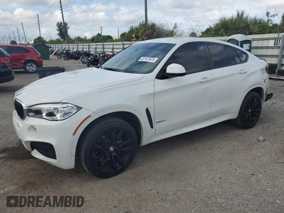 2019 BMW X6 xDrive35i with VIN 5UXKU2C5XK0Z64512, listed as a Copart auction lot 52157073 with 59,988 mi miles. Bid and sale history available at carsss.com. Image 1.