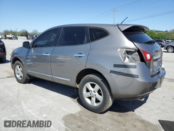 2013 Nissan Rogue SL with VIN JN8AS5MT3DW016975, listed as a Copart auction lot 52032945 with 91,231 mi miles and Clean Title. Bid and sale history available at carsss.com. Image 2.