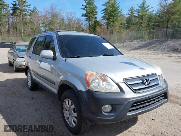 2005 Honda CR-V EX z VIN SHSRD78835U304679, wystawiony jako IAAI lot #42110624 z przebiegiem 264 220 mil mil oraz . Historia ofert i sprzedaży dostępna na DreamBid. Obrazek 1.