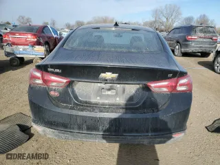 2022 Chevrolet Malibu LT with VIN 1G1ZD5STXNF184375, listed as a Copart auction lot 44375735 with 39,393 mi miles and Salvage Title. Bid and sale history available at carsss.com. Image 6.