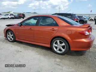2004 Mazda Mazda6 s with VIN 1YVFP80D845N58740, listed as a Copart auction lot 51483185 with 130,196 mi miles and Salvage Title. Bid and sale history available at carsss.com. Image 2.