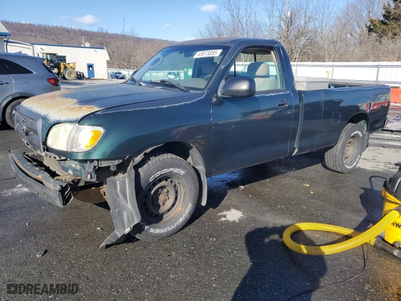 2003 Toyota Tundra with VIN 5TBJN32193S410111, listed as a Copart auction lot 43873355 with 219,459 mi miles and Salvage Title. Bid and sale history available at carsss.com. Image 1.