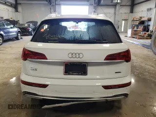 2024 Audi Q5 Premium Plus with VIN WA1BBAFY3R2040820, listed as a Copart auction lot 88948035 with 13,408 mi miles and Salvage title. Bid and sale history available at DreamBid. Image 6.