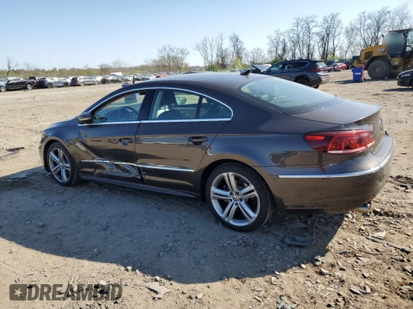 2014 Volkswagen CC R-Line with VIN WVWBP7AN9EE503432, listed as a Copart auction lot 52634375 with 111,836 mi miles and Salvage Title. Bid and sale history available at carsss.com. Image 2.