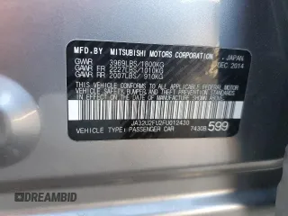 2015 Mitsubishi Lancer ES with VIN JA32U2FU2FU012430, listed as a Copart auction lot 76237754 with 51,508 mi miles and Salvage Title. Bid and sale history available at DreamBid. Image 12.