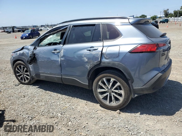 2022 Toyota Corolla Cross XLE with VIN 7MUEAAAG3NV012240, listed as a Copart auction lot 54125225 with 16,204 mi miles and Salvage title. Bid and sale history available at DreamBid. Image 2.