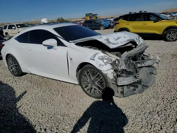 2016 Lexus RC 300 with VIN JTHSM5BC1G5000909, listed as a Copart auction lot 77376524 with 87,939 mi miles and Salvage Title. Bid and sale history available at carsss.com. Image 11.