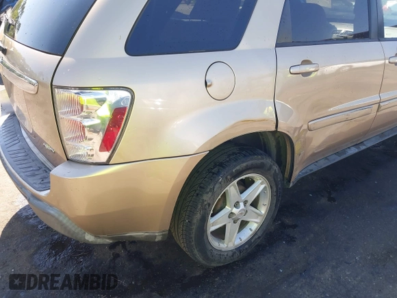 2005 Chevrolet Equinox LT with VIN 2CNDL73F356183230, listed as a IAAI auction lot 42044110 with 220,075 mi miles. Bid and sale history available at carsss.com. Image 6.