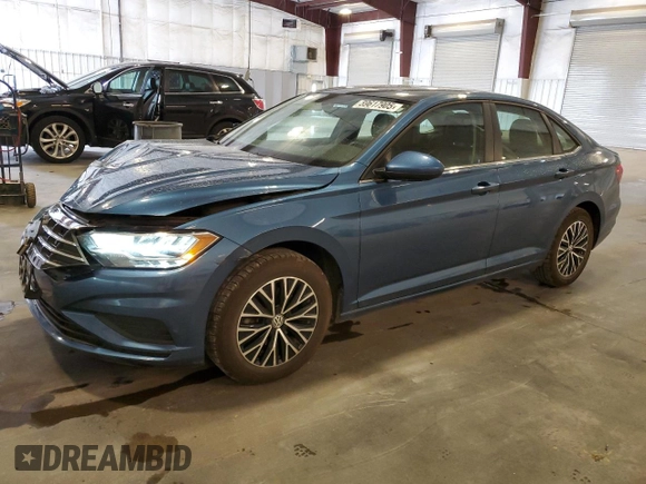 2020 Volkswagen Jetta S with VIN 3VWC57BU2LM078396, listed as a Copart auction lot 59617905 with 59,269 mi miles and Salvage title. Bid and sale history available at DreamBid. Image 1.