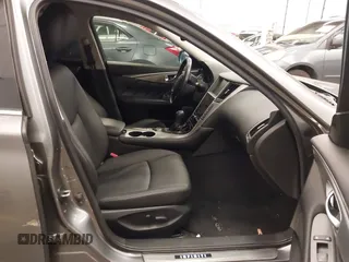 2015 Infiniti Q50 Premium with VIN JN1BV7AP2FM345954, listed as a IAAI auction lot 41514027 with 79,957 mi miles. Bid and sale history available at carsss.com. Image 5.